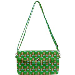 Girl Green Removable Strap Clutch Bag by snowwhitegirl