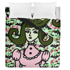 Wicked Witch Wall Duvet Cover Double Side (queen Size) by snowwhitegirl