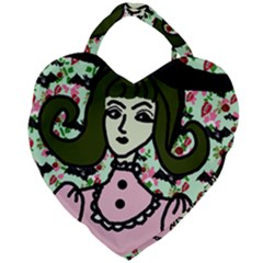 Wicked Witch Wall Giant Heart Shaped Tote