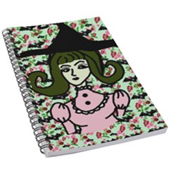 Wicked Witch Wall 5 5  X 8 5  Notebook by snowwhitegirl