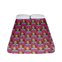Girl Pink Fitted Sheet (Full/ Double Size)