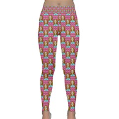 Girl Pink Classic Yoga Leggings by snowwhitegirl