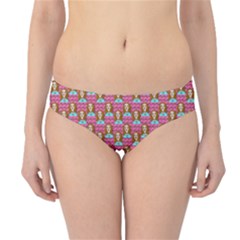 Girl Pink Hipster Bikini Bottoms