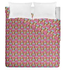 Girl Pink Duvet Cover Double Side (Queen Size)