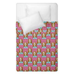 Girl Pink Duvet Cover Double Side (Single Size)