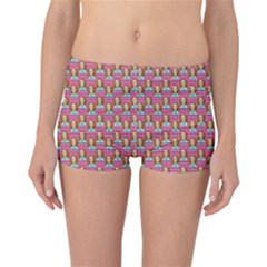 Girl Pink Reversible Boyleg Bikini Bottoms
