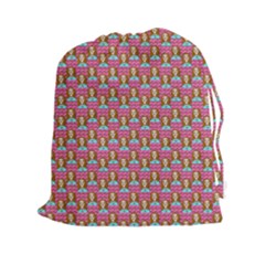 Girl Pink Drawstring Pouch (2XL)