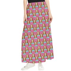 Girl Pink Maxi Chiffon Skirt
