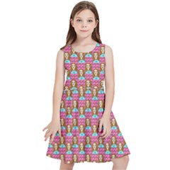 Girl Pink Kids  Skater Dress