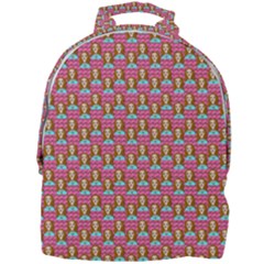 Girl Pink Mini Full Print Backpack