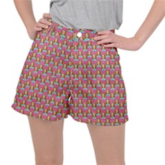 Girl Pink Ripstop Shorts