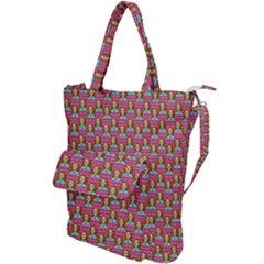 Girl Pink Shoulder Tote Bag