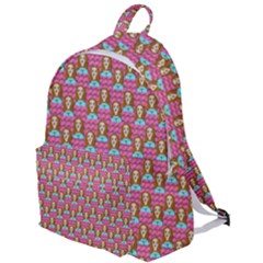Girl Pink The Plain Backpack by snowwhitegirl