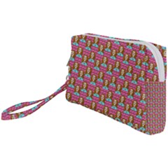 Girl Pink Wristlet Pouch Bag (Small)