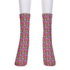 Girl Pink Men s Crew Socks