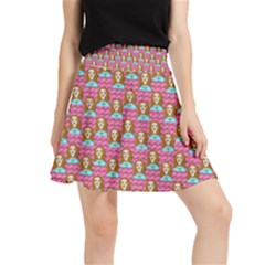 Girl Pink Waistband Skirt