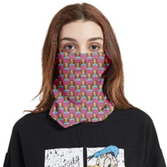 Girl Pink Face Covering Bandana (Two Sides)