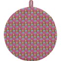 Girl Pink Round Trivet View1