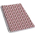 Cute Deer Pattern Pink 5.5  x 8.5  Notebook View1