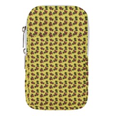 Cute Deer Pattern Yellow Waist Pouch (large) by snowwhitegirl