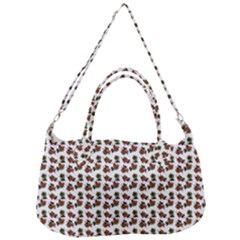 Cute Deer Pattern White Removal Strap Handbag by snowwhitegirl