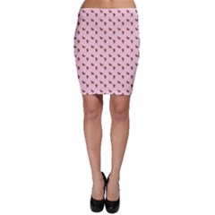 Kawaii Cute Deer Pink Bodycon Skirt by snowwhitegirl