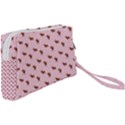Kawaii Cute Deer Pink Wristlet Pouch Bag (Small) View2