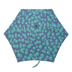 Blue Dandelions  Cute Plants Mini Folding Umbrellas by SychEva