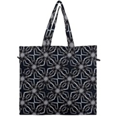 Futuristic Industrial Print Pattern Canvas Travel Bag by dflcprintsclothing