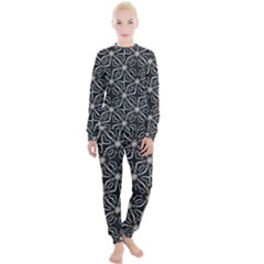 Futuristic Industrial Print Pattern Women s Lounge Set by dflcprintsclothing