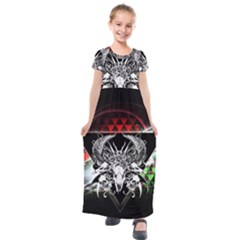 Skullart Kids  Short Sleeve Maxi Dress by Sparkle