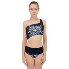 Skullart Spliced Up Two Piece Swimsuit by Sparkle