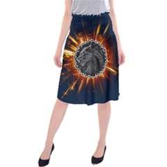 Beast Midi Beach Skirt by Sparkle