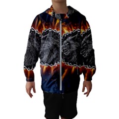 Beast Kids  Hooded Windbreaker by Sparkle