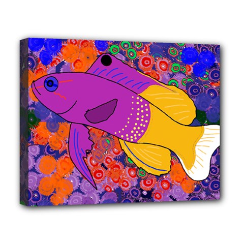 Zoas Gramma Deluxe Canvas 20  X 16  (stretched) by SeaworthyClothing