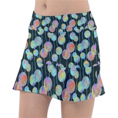 Multi-colored Circles Classic Tennis Skirt by SychEva