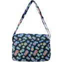 Multi-colored Circles Courier Bag View3