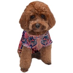 Abstract Marbled Patterns Dog T-shirt by kaleidomarblingart