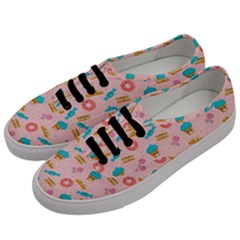 Funny Sweets With Teeth Men s Classic Low Top Sneakers by SychEva