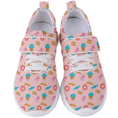 Funny Sweets With Teeth Women s Velcro Strap Shoes by SychEva