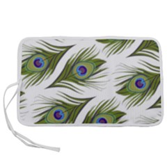 Peacock Feather Pen Storage Case (M)