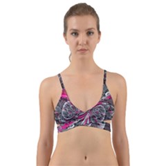 Mixed Signals Wrap Around Bikini Top by MRNStudios