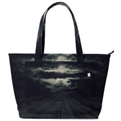 Dark Night Landscape Scene Back Pocket Shoulder Bag  by dflcprintsclothing