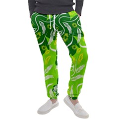 Folk Flowers Pattern Floral Surface Design Seamless Pattern Men s Jogger Sweatpants