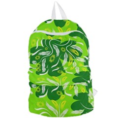 Folk Flowers Pattern Floral Surface Design Seamless Pattern Foldable Lightweight Backpack by Eskimos