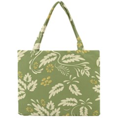 Folk Flowers Pattern Floral Surface Design Seamless Pattern Mini Tote Bag