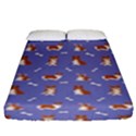 Cute Corgi Dogs Fitted Sheet (King Size) View1