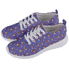 Cute Corgi Dogs Men s Lightweight Sports Shoes by SychEva