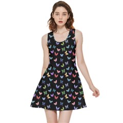 Bright And Beautiful Butterflies Inside Out Reversible Sleeveless Dress by SychEva