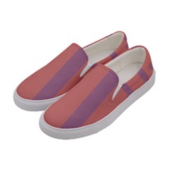 Pink Purple Power Women s Canvas Slip Ons by themeaniestore